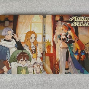 Atelier Maris Remake Custom made G2 Steelbook Case For PS3/PS4/PS5/Xbox (No Game) New