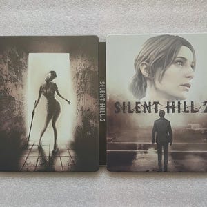 Silent Hill 2 Custom made G2 Steelbook Case For PS4/PS5/Xbox (No Game) New