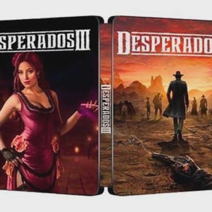 Desperados 3 Custom made G2 Steelbook Case For PS3/PS4/PS5/Xbox (No Game) New