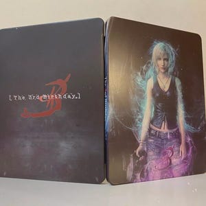 The 3rd Birthday Custom made Steelbook/MetalPak for PS3/PS4/PS5/Xbox (No Game) New