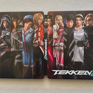 Tekken 8 Custom made G2 Steelbook Case For PS4/PS5/Xbox (No Game) New