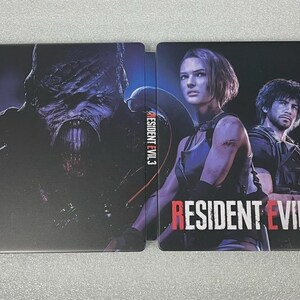Resident Evil 3 Custom made G2 Steelbook Case For PS4/PS5/Xbox (No Game) New
