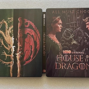 House of the Dragon custom made Steelbook case for Movie (No Disc) New