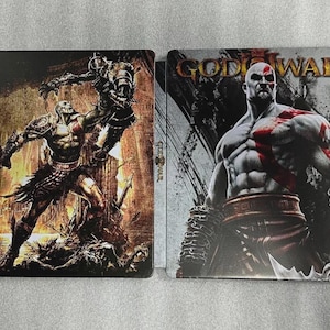 God of war III Custom made G2 Steelbook Case for PS3/PS4/PS5 (No Game) New