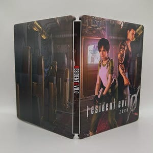 Resident Evil Zero 0 Custom made G2 Steelbook Case For PS3/PS4/PS5/Xbox (No Game) New