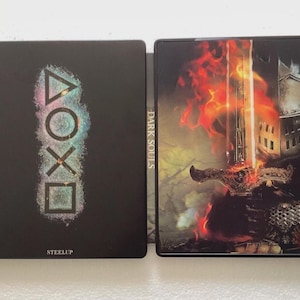 Estuche de colección Steelup/Steelbook de Dark Souls con tarjeta 3D para PS3/PS4/PS5/Xbox (sin juego) Nuevo