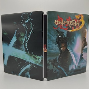 Onimusha 3 Custom made G2 Steelbook Case For PS4/PS5/Xbox (No Game) New