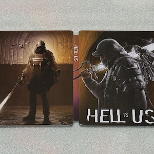 Hell is us Custom made G2 Steelbook Case For PS3/PS4/PS5/Xbox (No Game) New