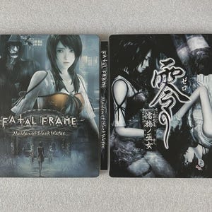 Fatal Frame Maiden of Balck Water Custom made G2 Steelbook Case For PS3/PS4/PS5/Xbox (No Game) New