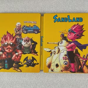 Sand Land Custom made Steelbook for PS4/PS5/Xbox (No Game) New