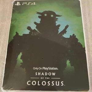 Shadow Of The Colossus Custom made Steelbook for PS3/PS4/PS5/Xbox (No Game) New