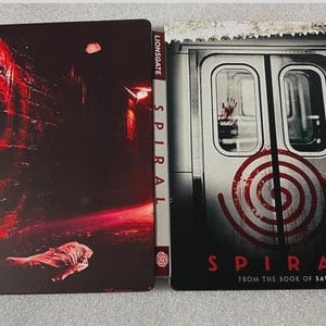 Spiral Saw custom made Steelbook case for Movie (No Disc) New