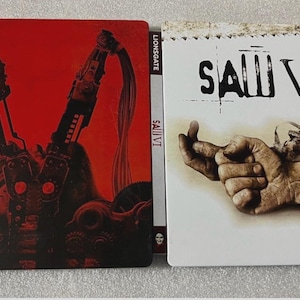 Saw VI custom made Steelbook case for Movie (No Disc) New