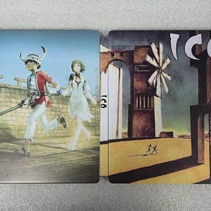 ICO Custom made G2 Steelbook Case For PS3/PS4/PS5/Xbox (No Game) New