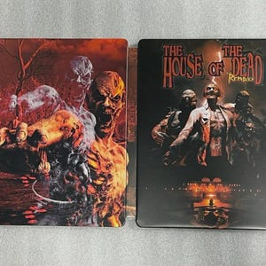 House of The Dead Remake Custom made G2 Steelbook Case For PS3/PS4/PS5/Xbox (No Game) New