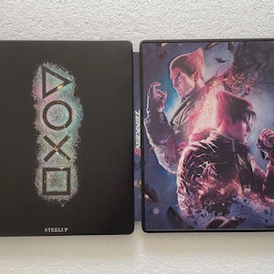 Tekken 8 Steelup/Steelbook collector case with 3D card for PS4/PS5/Xbox (No Game) New