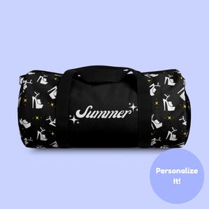 Black and White Stiletto Heel Pole Dance Bag- Great Gift for Pole Dancers