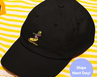 Embroidered Surf Cap, Dawn Patrol, Gift For Surfers, Beach Dad Cap, Surf Style Vacation Hat Gift, Gift for Him, Coastal Vibe, Surfer Gifts
