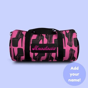 NWOT Pole Position Hot Pink Dancer Drawstring Bag Anime Pole Dancer Sweatpants - Ep 3 Love of Hustlers Limited  main image 2