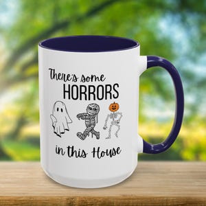 Halloween Horror Mug, Funny Halloween Mug, Spooky Mug, Cute Halloween Mug, Halloween Gift for Friends,Creepy Coffee Cup,Halloween Decor Idea