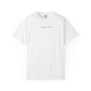 Le t-shirt Doodle Menu Toutes les bonnes choses. Gratuit, évidemment