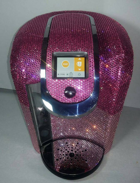 Custom Keurig Coffee Maker Swarovski Machine Crystal Custom Keurig Coffee Maker Swarovski Machine Crystal