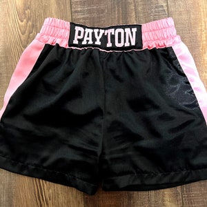 K3-CUSTOM Made and PERSONALIZED Satin Boxing Shorts Boxing Trunks adult and kids boxing Trunks Boxing Short men Shorts baby boxing shorts