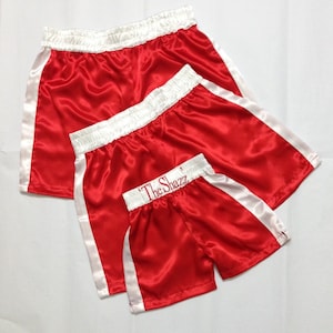 K3-CUSTOM Made und PERSONALISIERTE Satin Boxing Shorts Boxhose für Erwachsene und Kinder Boxen Badehose Boxen Männer Shorts Baby Boxen Shorts