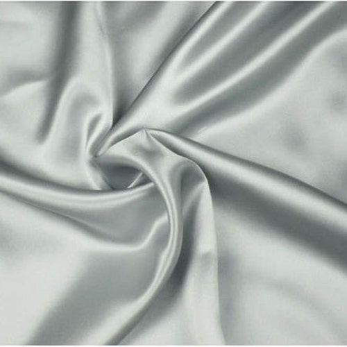 Silk Satin Mint Fabric Aqua Color Supplies Fabric by Yard | Etsy