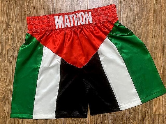 Pantaloncini Boxe Personalizzabili – Neri, Da Allenamento, Modello Semplice - Foto 4