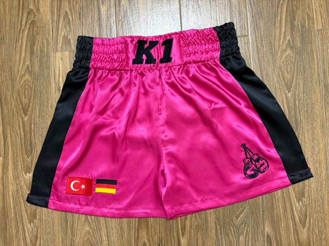 Custom Embroidered Boxing Shorts, Adult & Kids Trunks - Etsy