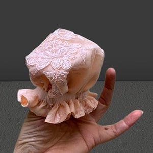 Lace Bun Cover with Silk Lining: Hair Care Accessory