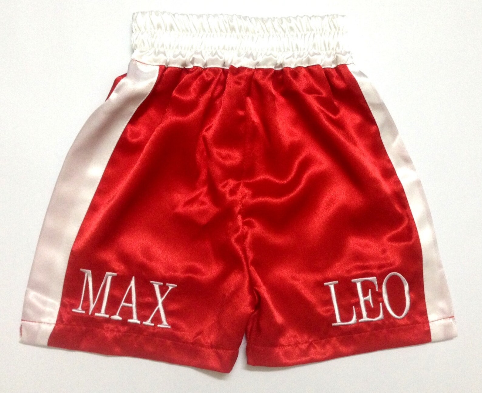 K3CUSTOM Made Satin Baby Boxing Robe Trunk Set Boxing Outfit Etsy
