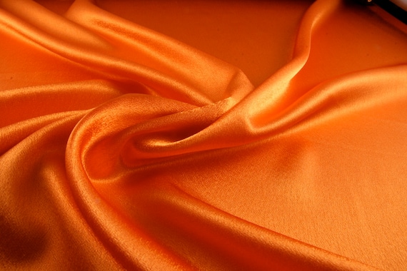 Silk Satin Fabric Orange Silk Supplies Fabric by Yard Silk Square Bridal  Fabric Fat Quarter Silk Materiral Wholesale Fabric by the Yard -  Canada