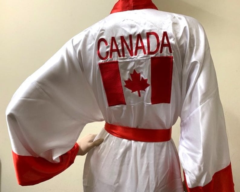 Adult Boxing Silk Satin Robes Custom Made Robes Personalized Robes ...