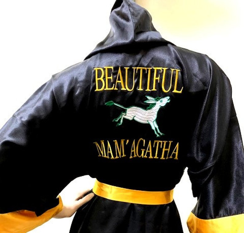 Custom Embroidered Boxing Robes Custom Made Robes Personalized Etsy