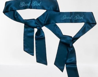 Custom Satin blindfold/Satin Eyemask