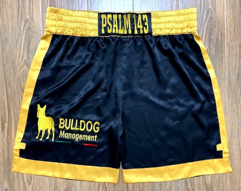 CUSTOM boxing shorts and Embroidered Boxing Shorts and Boxing Trunks for adult and kids boxing Trunks Boxing Shorts men boxing short baby image 7