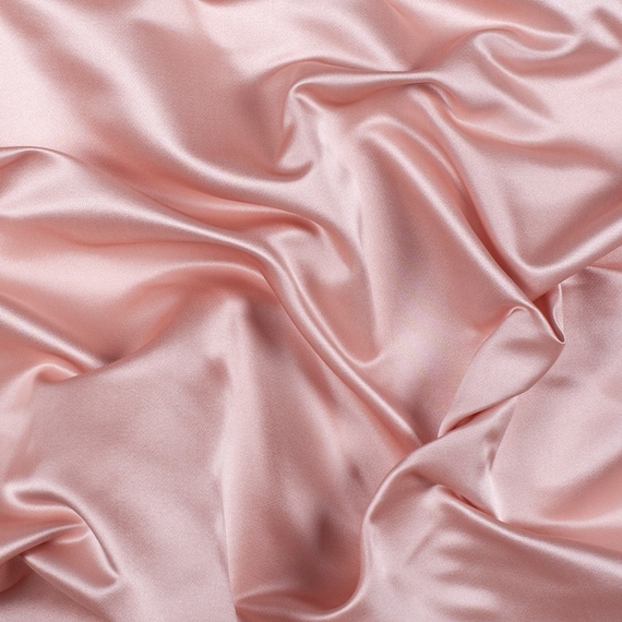 Silk Satin Blush Pink Rose Pink Pale Pink Light Pink Bright Pink Hot Pink  Silk Charmeuse Satin Fabric Wedding Satin Dress by the Yard -  Canada