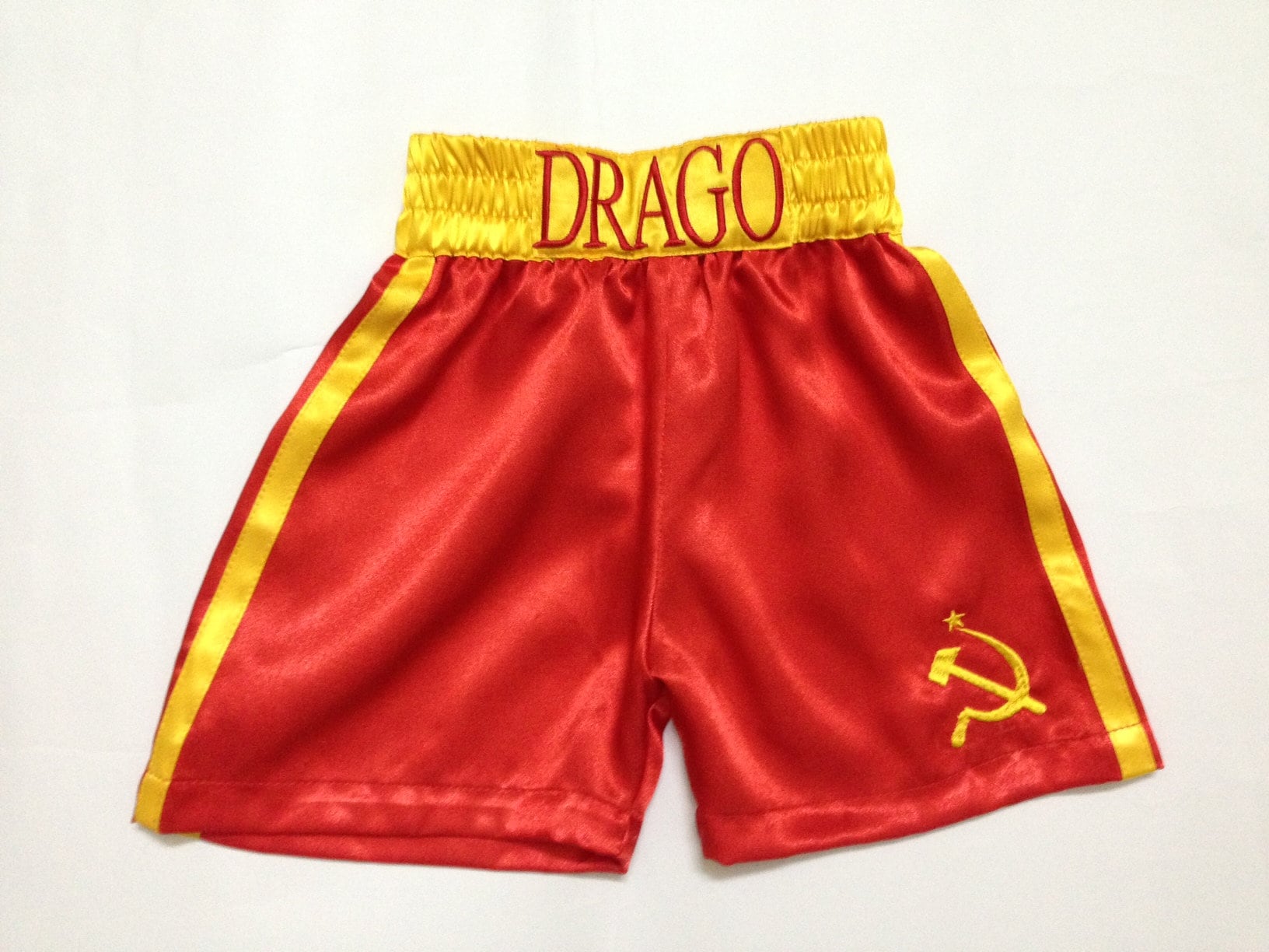 CUSTOM Made NATIONAL FLAG Boxing Robe Trunk Set Boxing Outfit ...