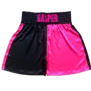 AANGEPASTE geborduurde en gepersonaliseerde zijden boksshorts Boksbroek voor volwassenen en kinderen boksbroek Boksshort heren shorts babyshort