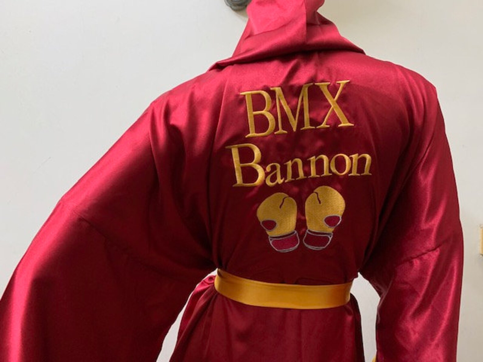 Custom Boxing Robes/silk Boxing Robe/satin Boxing Etsy