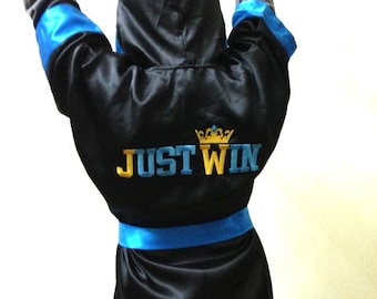 Traje de boxeador pequeño hecho a medida, túnica de boxeo para niños, boxeador para niños, ULTIMATE Fighter Baby, boxeo personalizado personalizado