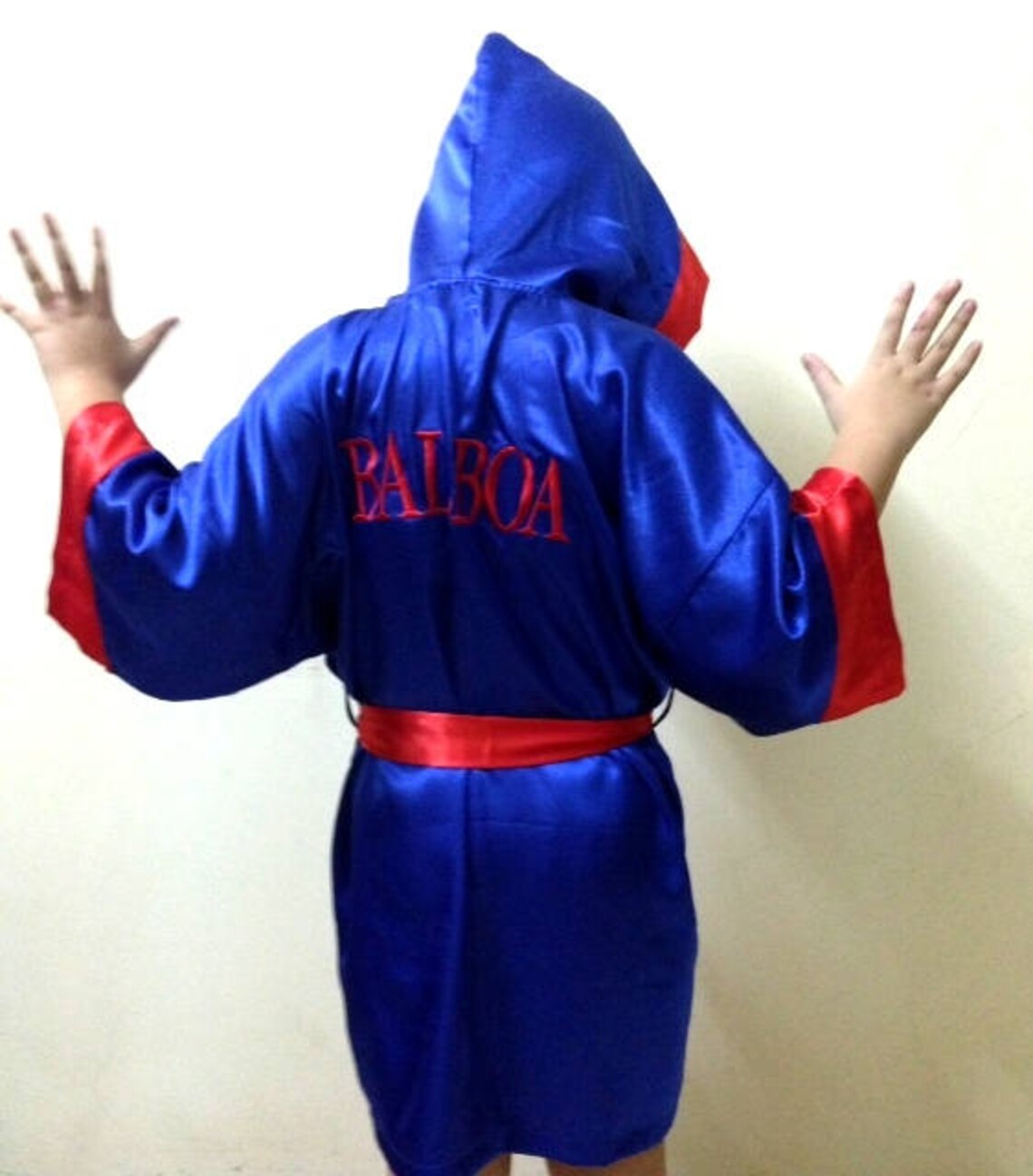 K3CUSTOM Made Satin Baby BOXING Robe & Trunk Set Boxing Etsy