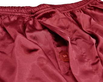 S4-men Silk Satin Shorts Mens Silk Satin Pajamas Pants Lounge - Etsy  Australia