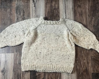 Beige Pullover