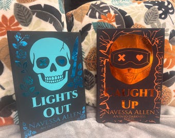 Into Darkness series by Navessa Allen| Special Edition Rebind | Lights Out and Caught Up