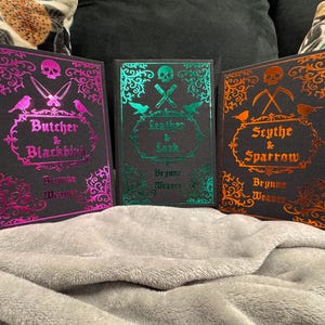 Ruinous Love Trilogy by Brynne Weaver| Special Edition Rebind | Butcher and Blackbird, Leather and Lark, & Scythe and Sparrow