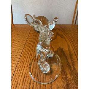 Disney Mickey Mouse Crystal Figurine David Sandidge Ltd Ed 11/100 8.5" image 5