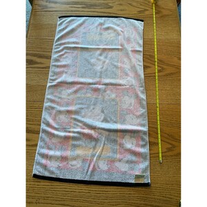 Vintage Disney Mickey Mouse handdoek Franco katoen zwart rood 40 x 23,5 afbeelding 2